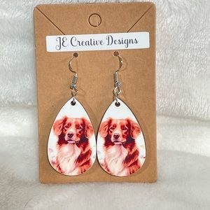 Nova Scotia Duck Tolling Retriever Earrings